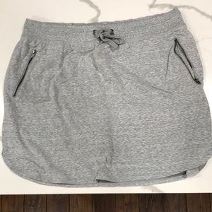 Gray Athletic Skort
